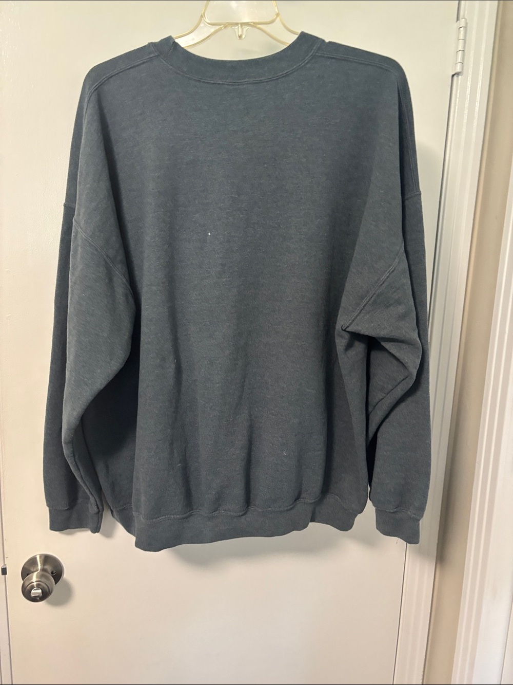 George Charcoal Crewneck Sweater with Whiskey Mountain Graphic - Picture 2 of 4